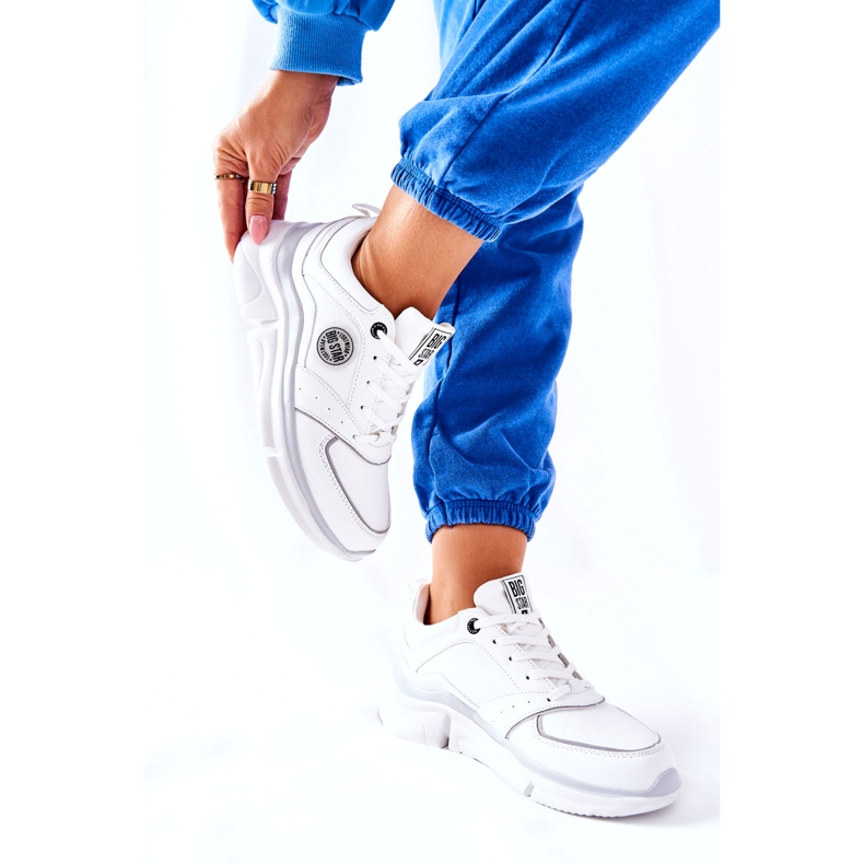 Sportskor på Big Star II274314 Plattform Vit 2