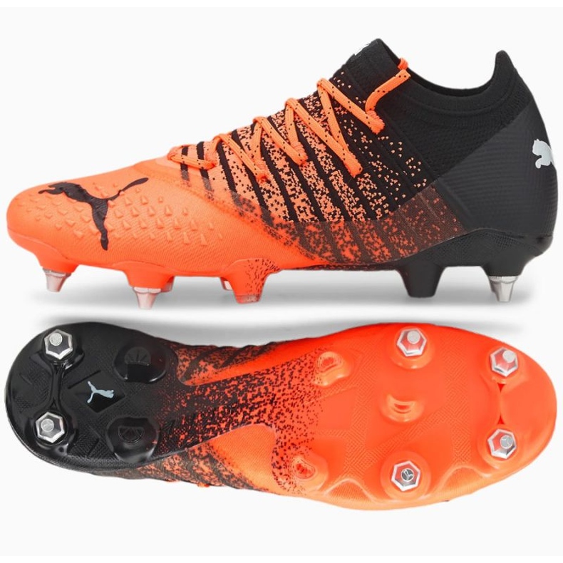 Fotbollsskor Puma Future Z 1.3 MxSG M 106750 01 orange apelsiner och röda 1