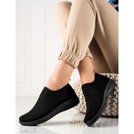 W. Potocki Sneakers Med Potocki Kristaller svart 1