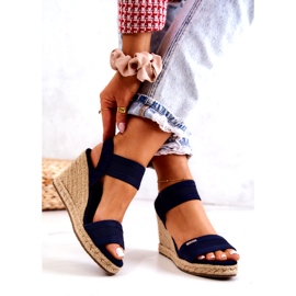 Damsandaler på Kil Big Star JJ274977 Marinblå 2