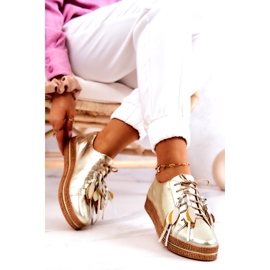 Maciejka 04550-25 Gyllene läderskor 4