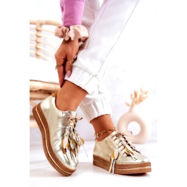 Maciejka 04550-25 Gyllene läderskor 3