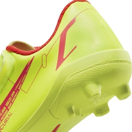 Nike Mercurial Vapor 14 Club Mg Jr CV0833-760 fotbollsskor gula färger 2