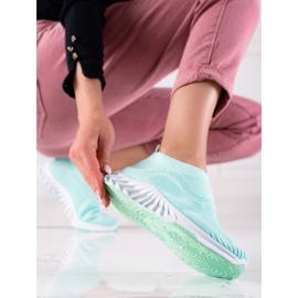 J. Star Trendiga gröna sneakers 1