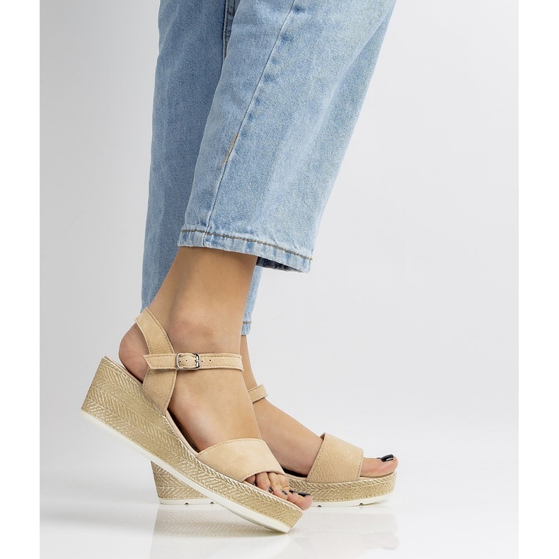 Filippo DS1330 / 20 Beige sandaler brun 2