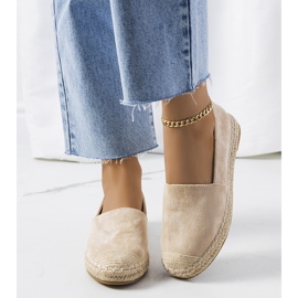 Beige Mathea espadrillor för kvinnor 1