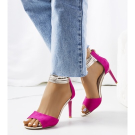 Rosa Vasquez sandaler med hög klack 1