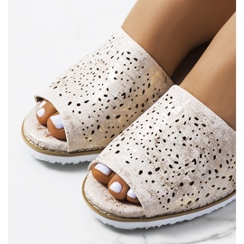 Gyllene Sheripov sandaler 1