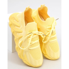 Ineng Yellow sock sportskor gul 1