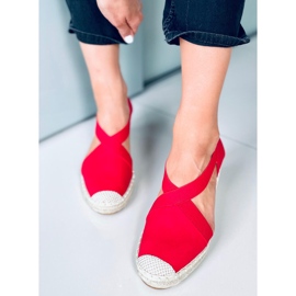 Espadrilles Wedge sandaler Dolor Red röd 1