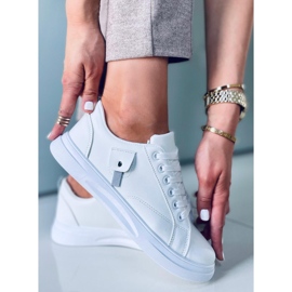 Semilla Grey sneakers för kvinnor vit 2