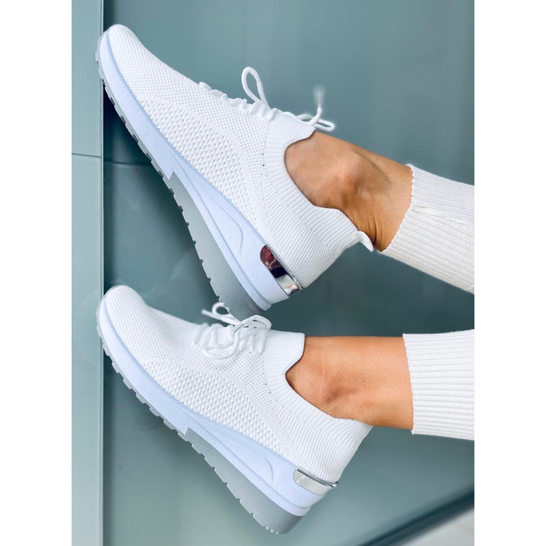 Faggio White strumpor strumpor vit 2