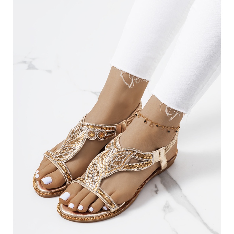 Mikayla gyllene sandaler 1