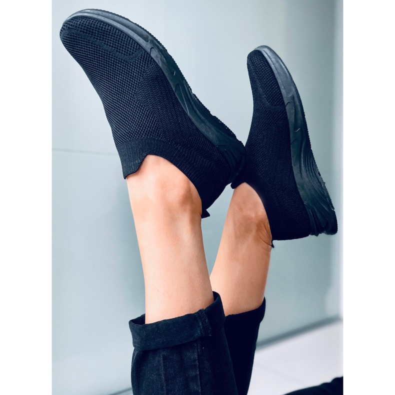 Bloom Black sock sportskor svart 1