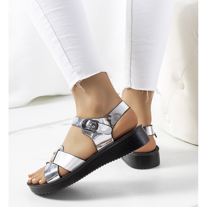 Tulia silversandaler för kvinnor silver- 1