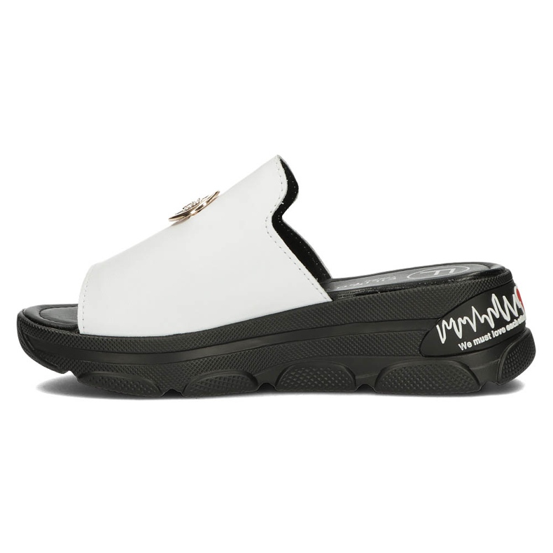 Skinntofflor Filippo DK3872 / 22 Wh vita 2