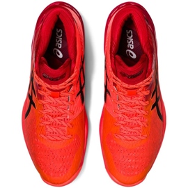 Asics Sky Elite Ff Mt Tokyo W 1052A048 701 volleybollskor apelsiner och röda 4