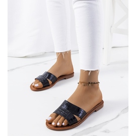 Milas eleganta svarta tofflor 1