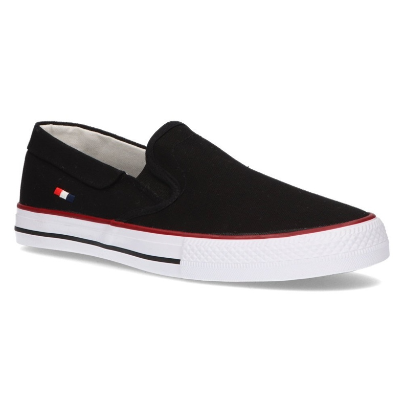 Svarta Slip-on Sneakers Filippo Mtn210 / 21 BK 1