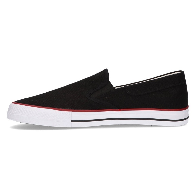 Svarta Slip-on Sneakers Filippo Mtn210 / 21 BK 2