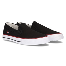 Svarta Slip-on Sneakers Filippo Mtn210 / 21 BK 5