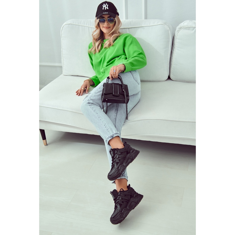 Damsportskor Sneakers Black Daren svart 1