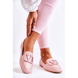 PS1 Loafers Brogues Med Rosa Hermosa Ornament 2