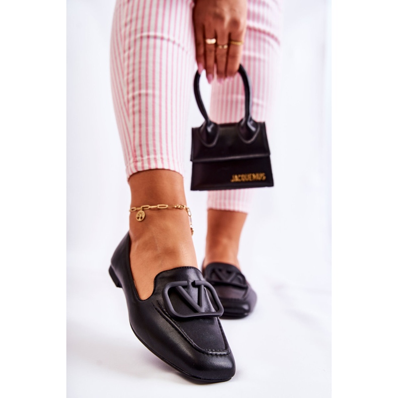 PS1 Mockasinskor med Black Hermosa ornament svart 1