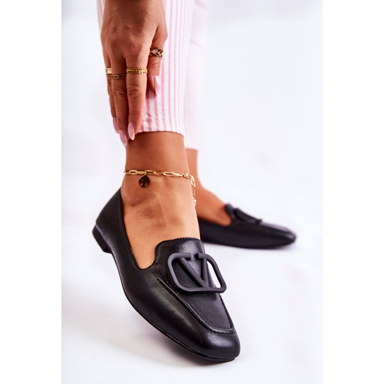 PS1 Mockasinskor med Black Hermosa ornament svart 2