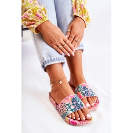 Doftande gummitofflor ZAXY JJ285097 Rosa-Grön 2