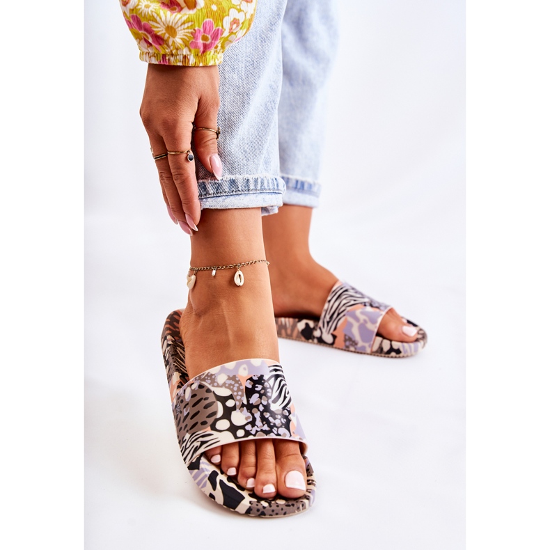 Doftande gummitofflor ZAXY JJ285098 Svart och Beige 2