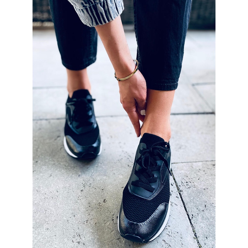 Remy Black socksneakers svart 1