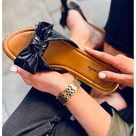 Lirio Svarta tofflor för kvinnor 2