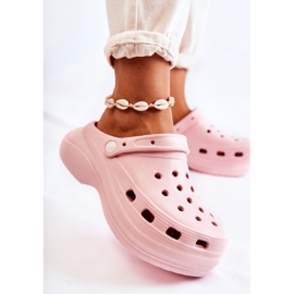 FS1 Damtofflor Crocs Rosa Coline 2