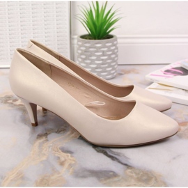 Pumps pin pearl beige W Sergio Leone 2