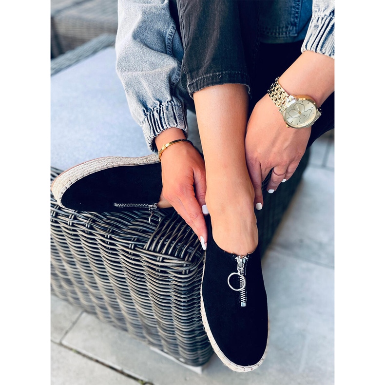 Flynn Svarta espadrillor för kvinnor 1