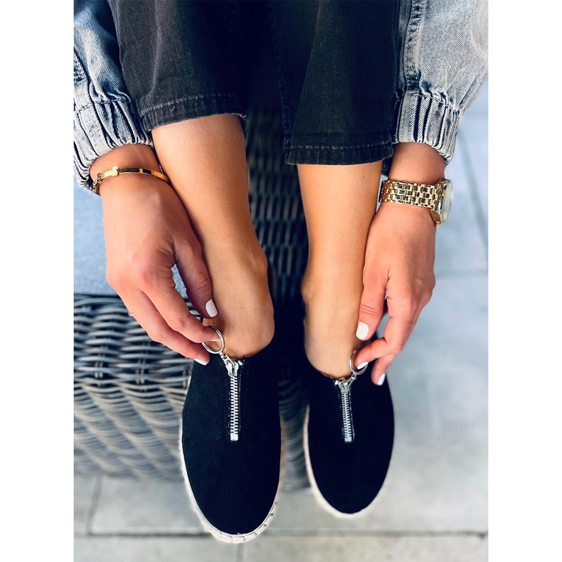 Flynn Svarta espadrillor för kvinnor 2