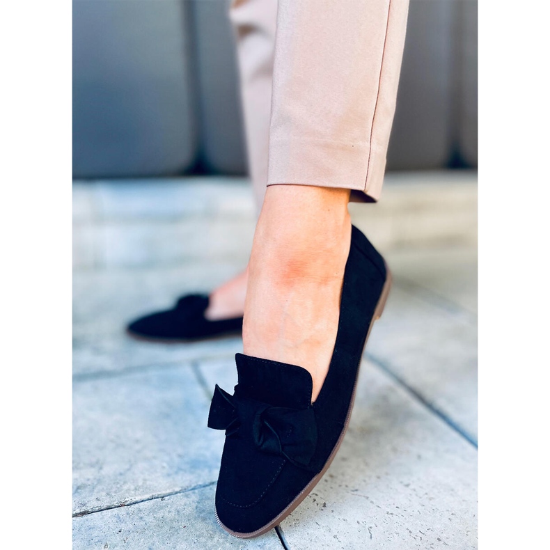 Rarity Svarta loafers för kvinnor 1