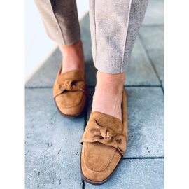 Rarity Camel loafers för kvinnor brun 1