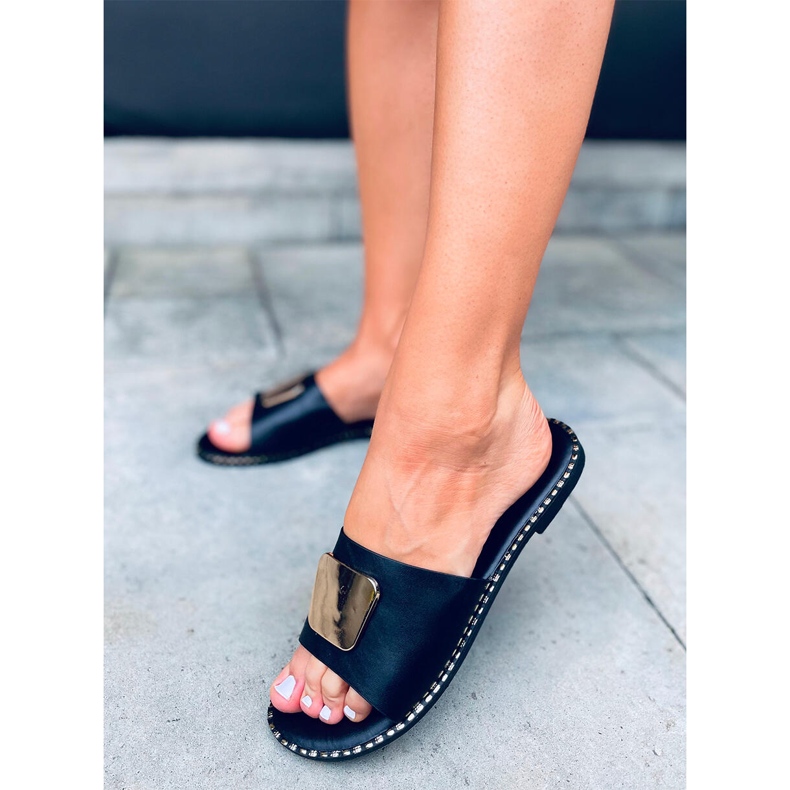 Utah svarta tofflor för kvinnor 2