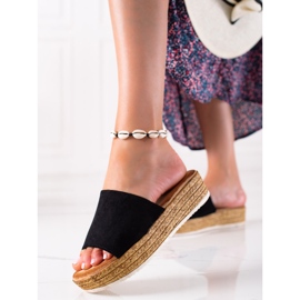 RTX WALK Tofflor På En Bred Plattform svart 2