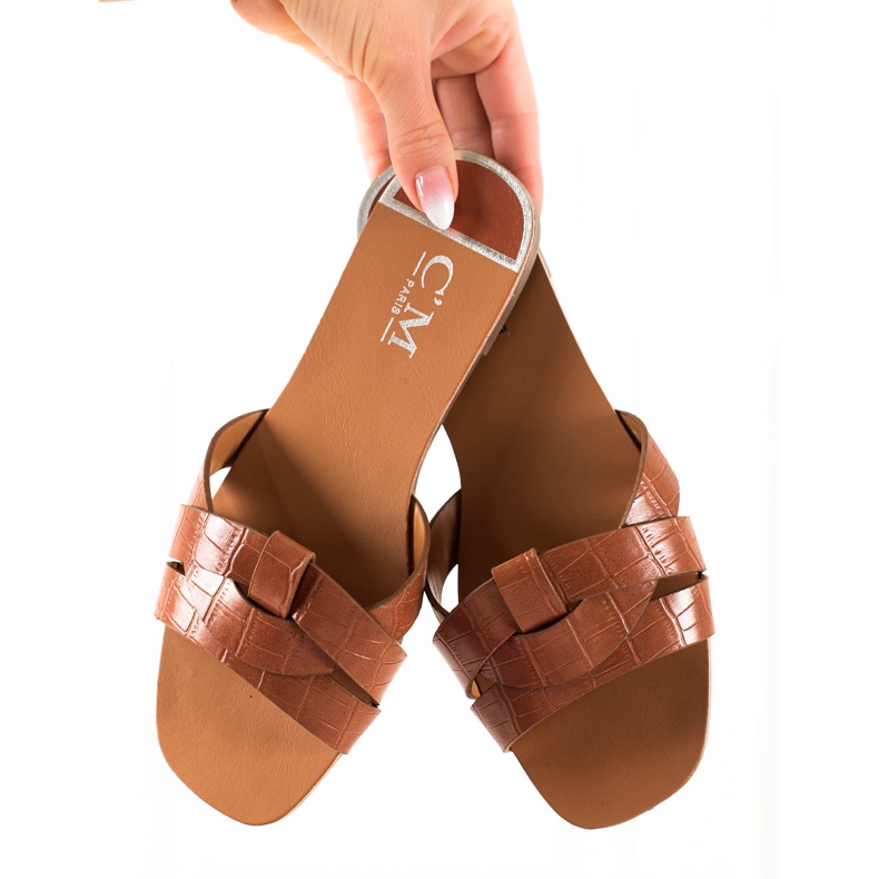 Cm Paris Casual bruna tofflor 2