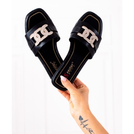 Seastar Eleganta tofflor svart 1