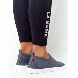 Dam Sneakers Slip-on Big Star FF274A607 Grå 3