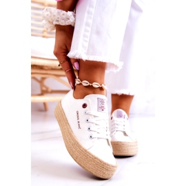 Big Star Sportskor Espadrilles Cross Jeans JJ2R4005C Vit 4