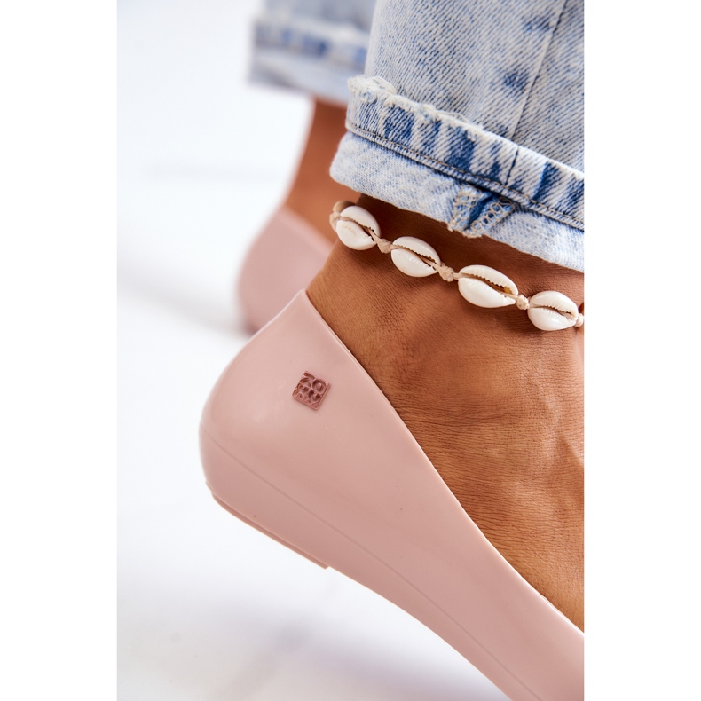 Doftande gummiballerinor för kvinnor ZAXY JJ285051 Naken beige 3