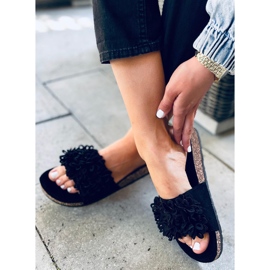 Bär Svarta korktofflor 1