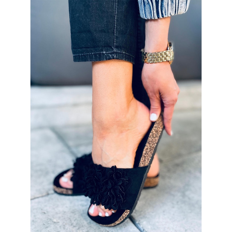 Bär Svarta korktofflor 2