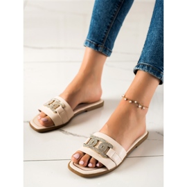 Seastar Eleganta tofflor beige 1