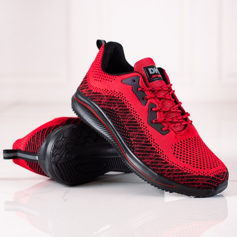 DK Sportskor för män röd 1